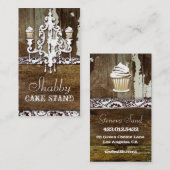 GCのぼろぼろのケーキの立場のシャンデリア 名刺 (正面/裏面)