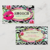 GCのぼろぼろのヴィンテージのチャームのキス 名刺 (正面/裏面)