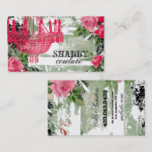 GCのぼろぼろの庭のシャンデリア 名刺 (正面/裏面)