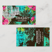 GCのぼろぼろの水の庭のシャンデリア 名刺 (正面/裏面)