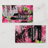 GCのぼろぼろの野生の庭のシャンデリア 名刺 (正面/裏面)