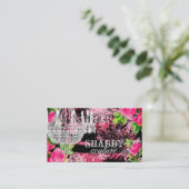 GCのぼろぼろの野生の庭のシャンデリア 名刺 (スタンド正面)