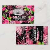 GCのぼろぼろの野生の庭のティアラ 名刺 (正面/裏面)