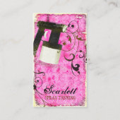 GCのピンクのスプレーのタンのヴィンテージ 名刺 (正面)