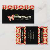 GCのボヘミア人の蝶 名刺 (正面/裏面)