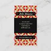 GCのボヘミア人の蝶 名刺 (裏面)