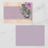 GCのヴィンテージのお茶会の座席表 プレイスカード (正面/裏面)