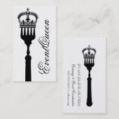 GCの女王のフォーク 名刺 (正面/裏面)