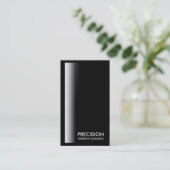 GCの精密黒カード 名刺 (スタンド正面)