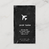 GCの航空は白をはずします 名刺 (裏面)