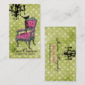 GCの非常にフランスのなライムの点 名刺 (正面/裏面)