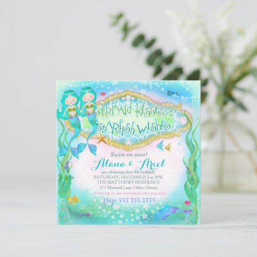 GCの魔法の双生児の人魚の招待状 招待状 (スタンド正面)