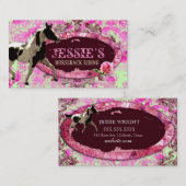 GCの"AnnaBelles"の馬牧場 名刺 (正面/裏面)