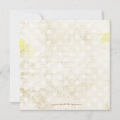 GCはこれ私の最初ロデオの第4誕生日ではないです 招待状 (裏面)