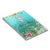 GCはヴィンテージのターコイズを崇拝します ノートブック (右側)