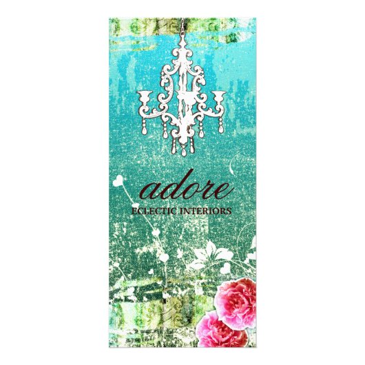 GCはヴィンテージの青を崇拝します ラックカード (正面)