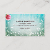 GCは基本ヴィンテージのターコイズを崇拝します 名刺 (裏面)