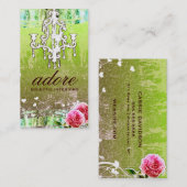 GCは金属ヴィンテージのライムの金ゴールドを崇拝します 名刺 (正面/裏面)