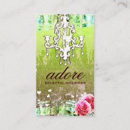 GCは金属ヴィンテージのライムの金ゴールドを崇拝します 名刺