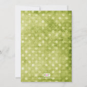 GCアロハルアウ(ハワイ式宴会)アイランドリハーサルディナー 招待状 (裏面)