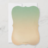 GCインラブフォーエバーラブバラティール(緑がかった色) 招待状 (裏面)