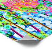 GCカップケーキスオンボンボン注ぶら下がったぐ壁 ポスター (角)