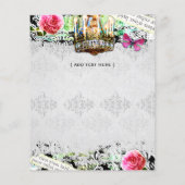 GCシャビーヴィンテージチャームフライヤーブラックダマスク チラシ (裏面)