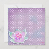 GCスパパーティーロータスパープル 招待状 (裏面)