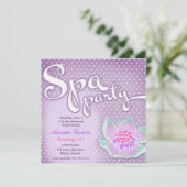 GCスパパーティーロータスパープル 招待状 (スタンド正面)