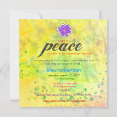 GCヒッピー タイダイ 招待状 (裏面)