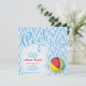 GCプールパーティービーチボール 招待状 (スタンド正面)