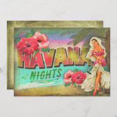 GCホットハバナナイト招待状 招待状 (正面/裏面)