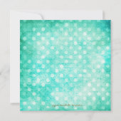 GCマジカルマーメイド招待状グリッター 招待状 (裏面)