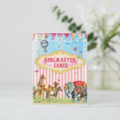 GCヴィンテージサーカスカード ポストカード (スタンド正面)