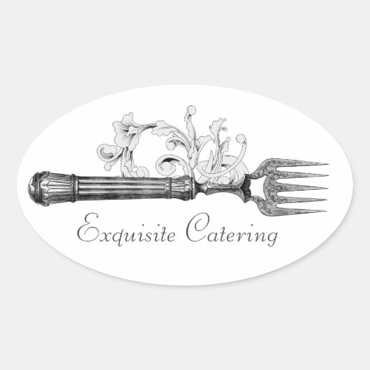 GCヴィンテージシルバーディバイン 楕円形シール (正面)