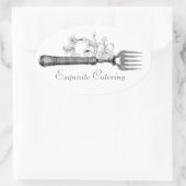 GCヴィンテージシルバーディバイン 楕円形シール (バッグ)