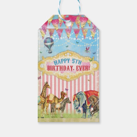 GCヴィンテージ回路メッセージカード ギフトタグ (裏面)