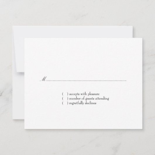 GC平白RSVP 出欠カード (裏面)