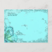 GC日付の保存ファミリ懇親会ヴィンテージビーチv 2 案内ポストカード (裏面)