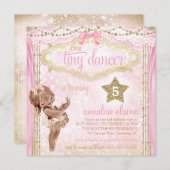 GC魔法のヴィンテージ·チニー·ダンサーアフリカ系アメリカ人 招待状 (正面/裏面)