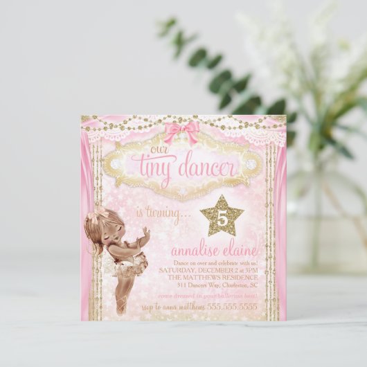 GC魔法のヴィンテージ·チニー·ダンサーアフリカ系アメリカ人 招待状 (スタンド正面)