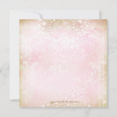 GC魔法のヴィンテージ·チニー·ダンサーアフリカ系アメリカ人 招待状 (裏面)