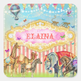 GC魔法サーカスに参加ヴィンテージ スクエアシール