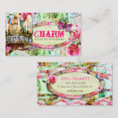 GC |のぼろぼろのヴィンテージのチャーム 紹介カード (正面/裏面)