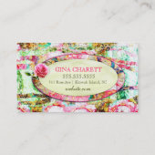 GC |のぼろぼろのヴィンテージのチャーム 紹介カード (裏面)