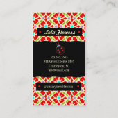 GC |のボヘミアのてんとう虫 名刺 (裏面)