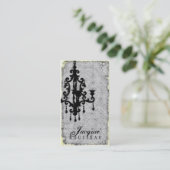 GC |の光沢Passionné -灰色 名刺 (スタンド正面)