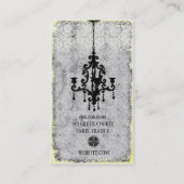 GC |の光沢Passionné -灰色 名刺 (裏面)