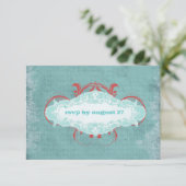 GC |の焦れったいターコイズの赤"老化させた" |の金ゴールド 出欠カード (スタンド正面)