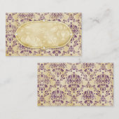 GC |の甘いクッキーRSVP |の干しぶどうの名刺 エンクロージャーカード (正面/裏面)